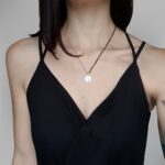 Asymetrický náhrdelník Malý princ Black